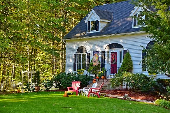 fall country home