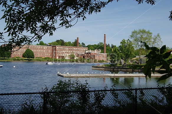 Mills Along River