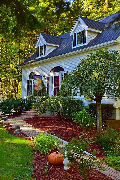 fall country home