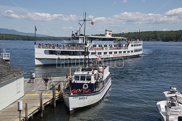 Boarding the boat