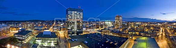 Manchester Night Panorama