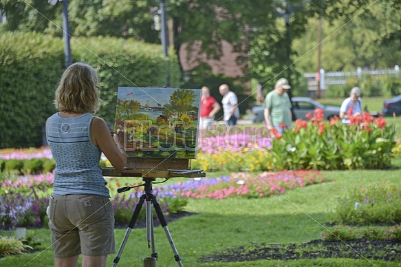 Painting In The Park