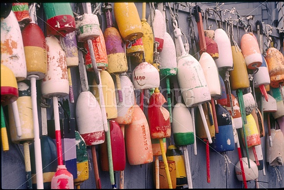 Colorful Buoys