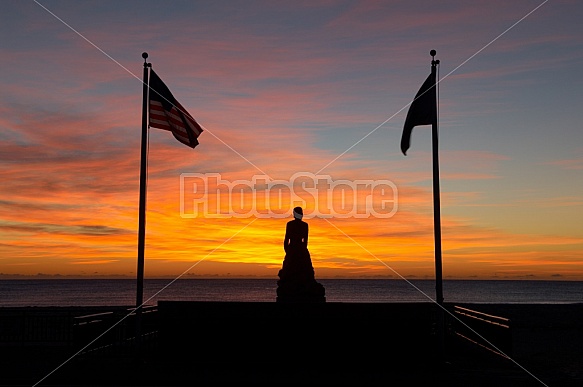 Marine Memorial Statue