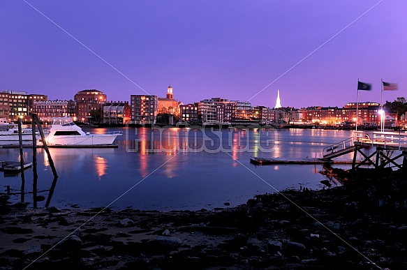 Portsmouth At Night