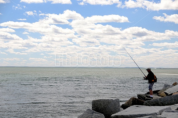 Fishing At The Coast