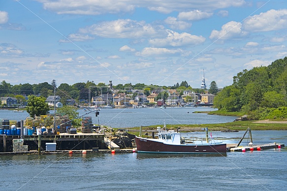 Portsmouth summer view