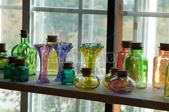 Colored Bottles