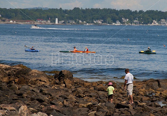 Summer Kayakers