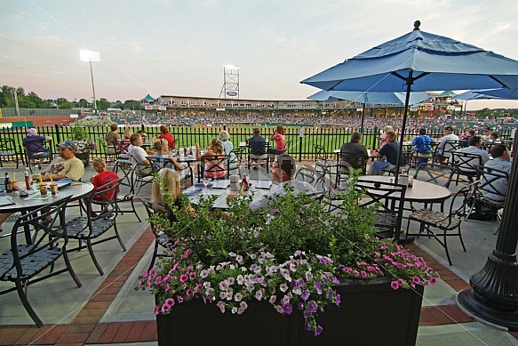 Outdoor Dining Near Ballpark