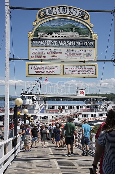 Boarding the boat