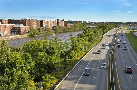 Millyard And Merrimack River