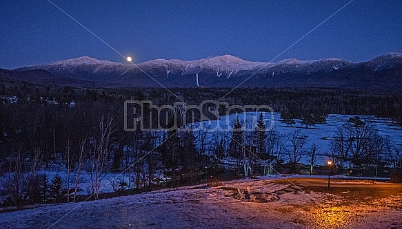 Mt Washington moonrise