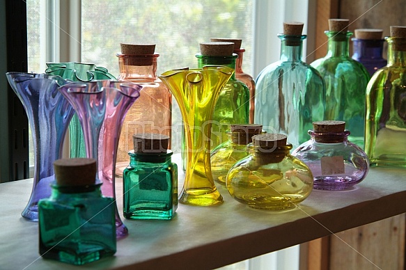 Colored Bottles