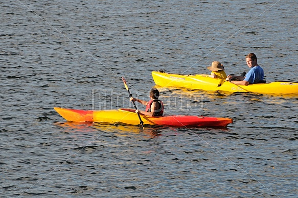 Kayakers