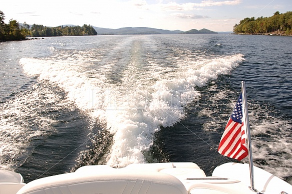 Boating On Lake