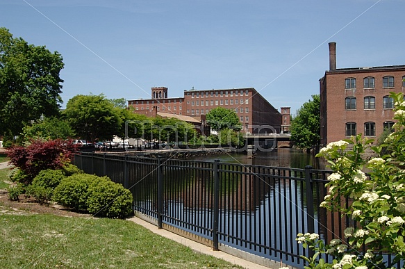 Mills Along River