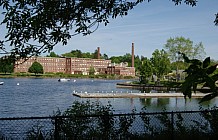 Mills Along River