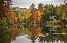 Autumn by the pond