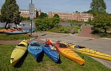 Kayaks By River
