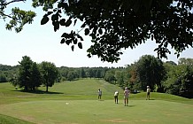 Golfing At Country Club