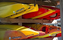 Colorful Kayaks