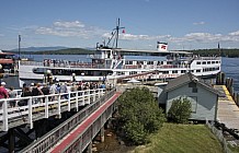 Boarding the boat