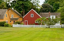 colorful cottages