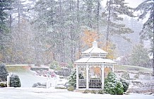 Snowy Gazebo