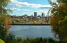 Merrimack River With Manchester,NH