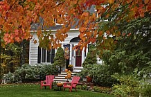 home in the fall